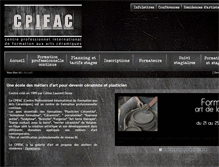Tablet Screenshot of cpifac.com